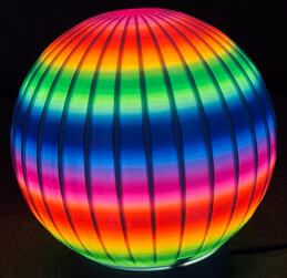 Custom 3D printed lamps and light‑up models that create warm, colourful effects. Printed using licensed designs and LED‑safe materials.